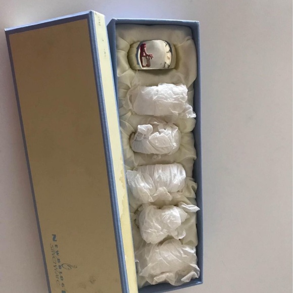 Newbridge silver napkin rings - Picture 1 of 3